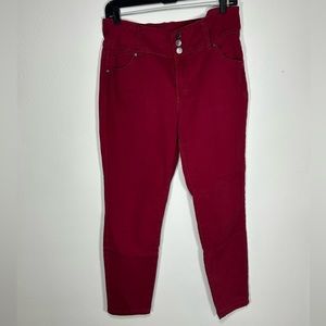 Women’s d.jeans Red Skinny Jeans